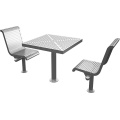 Stainless steel Bench with 2 seater