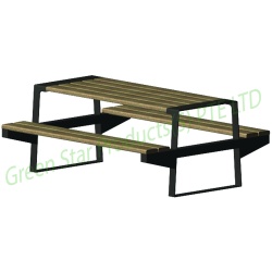 Recycle Plastic Timber Table Set 