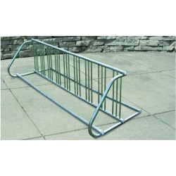 Stainless steel bicycle rack