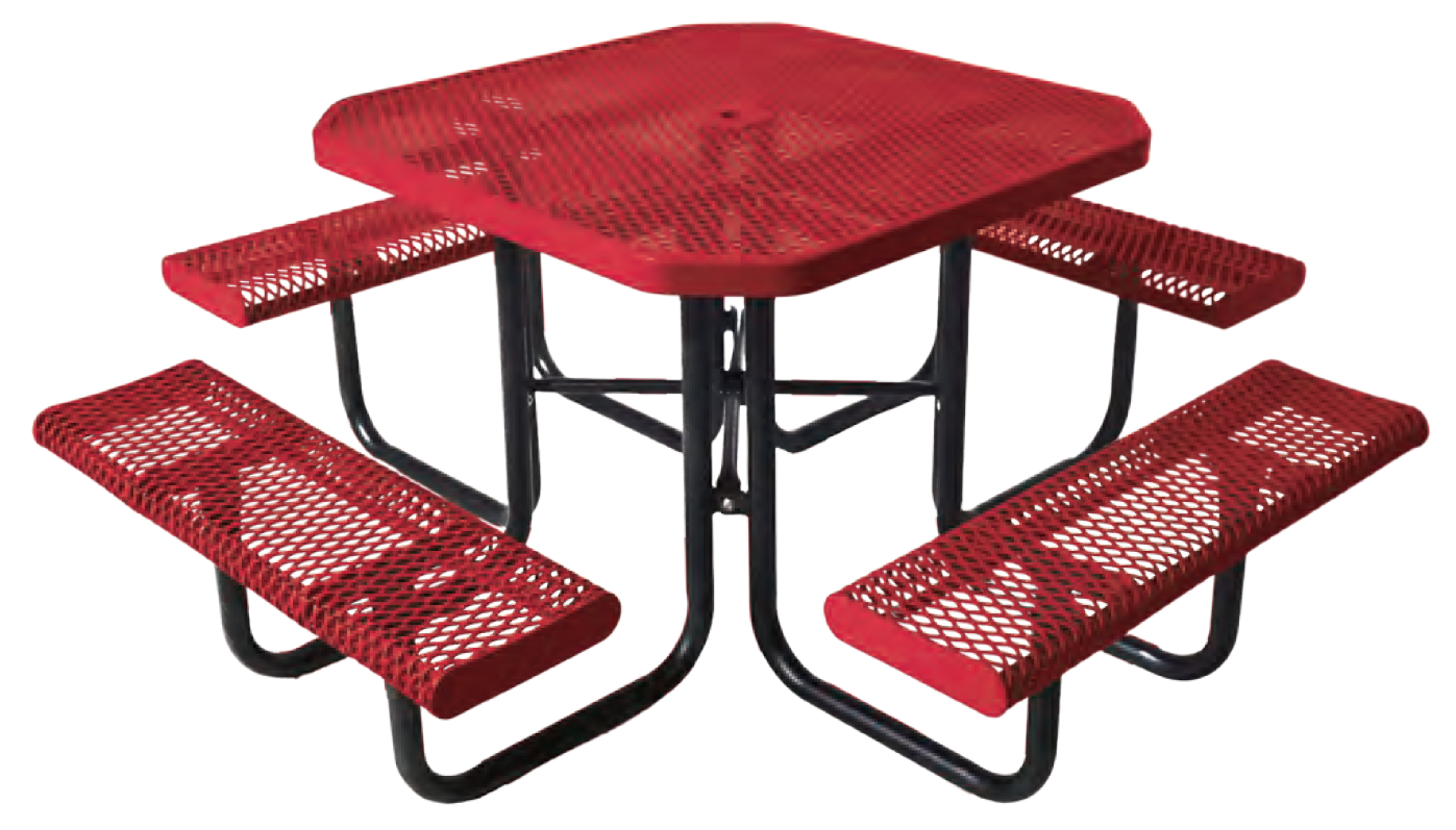 Table set with Thermoplastic Coating